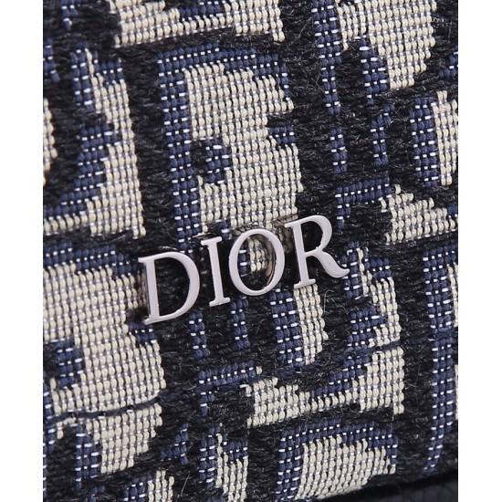 Replica Christian Dior Saddle Tote Bag con tracolla blu scuro Replica Christian Dior Saddle Tote Bag con tracolla blu scuro