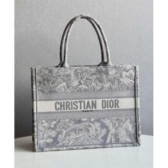 Replica Christian Dior Borsa piccola Dior Book Tote grigia Replica Christian Dior Borsa piccola Dior Book Tote grigia