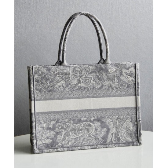 Replica Christian Dior Borsa piccola Dior Book Tote grigia Replica Christian Dior Borsa piccola Dior Book Tote grigia