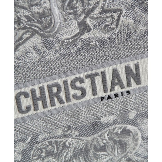 Replica Christian Dior Borsa piccola Dior Book Tote grigia Replica Christian Dior Borsa piccola Dior Book Tote grigia