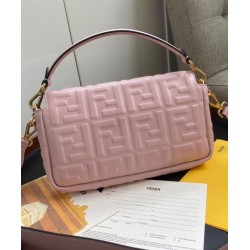 Borsa in pelle baguette 8BR600 Rosa