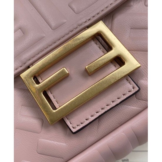 Replica Borsa in pelle baguette 8BR600 Rosa