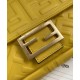 Replica Borsa in pelle baguette 8BR600 Giallo