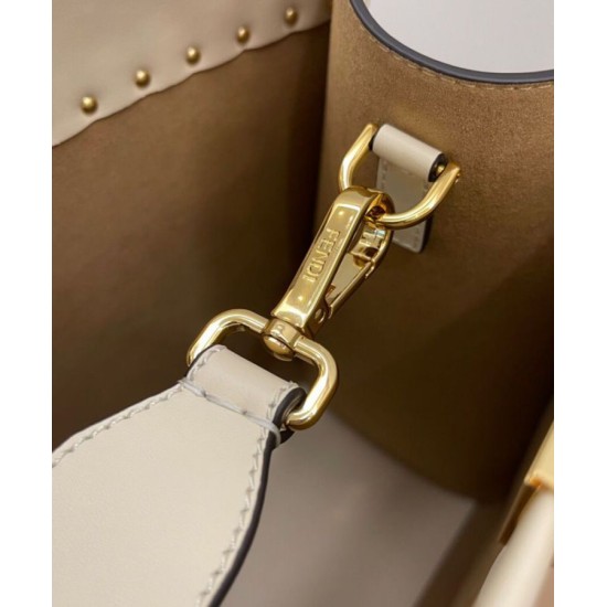 Replica Sunshine Media Shopper In Pelle 8BH386 Crema Replica Sunshine Media Shopper In Pelle 8BH386 Crema