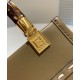 Replica Borsa Mini Sunshine Shopper in Pelle ed Elaphe 8BS051 Kaki Replica Borsa Mini Sunshine Shopper in Pelle ed Elaphe 8BS051 Kaki