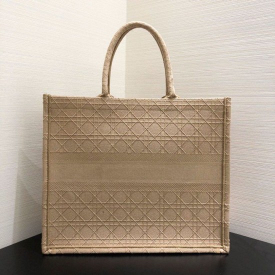 Replica Borse Christian Dior Book Tote M1286 Albicocca