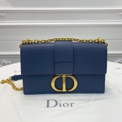 Borsa a manico Christian Dior 93118 EPSOM blu