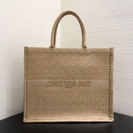 Replica Borse Christian Dior Book Tote M1286 Albicocca