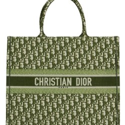 Borse Christian Dior Book Tote M1286 verde