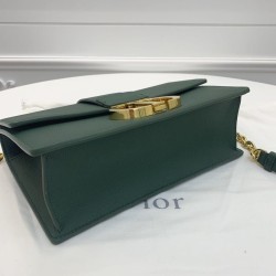 Christian Dior 93118 EPSOM maniglia Borsa verde