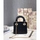 Replica Borsa Christian Dior Mini Lady Dior Nera