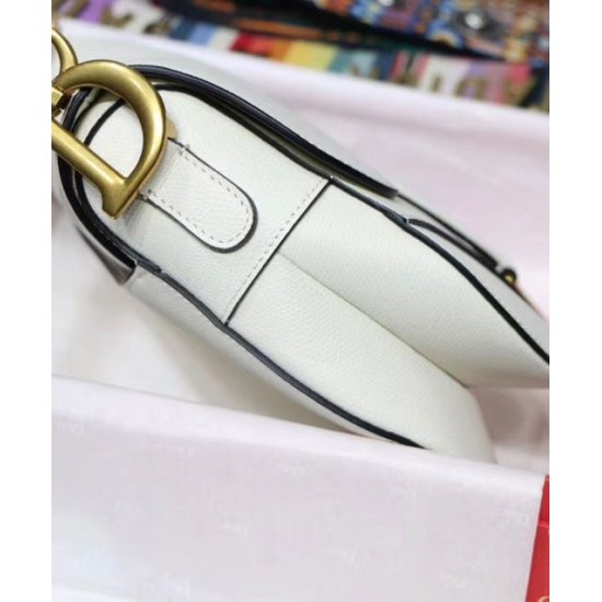 Replica Borsa da Saddle Christian Dior M0446 bianca