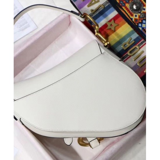 Replica Borsa da Saddle Christian Dior M0446 bianca