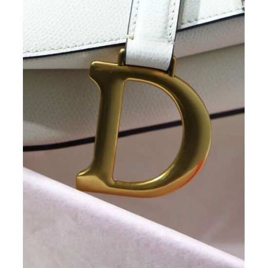 Replica Borsa da Saddle Christian Dior M0446 bianca