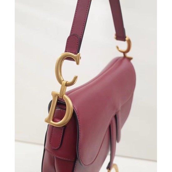 Replica Borsa da Saddle Christian Dior M0446 rossa