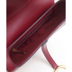 Borsa da Saddle Christian Dior M0446 rossa