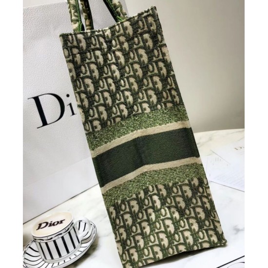 Replica Borse Christian Dior Book Tote M1286 verde