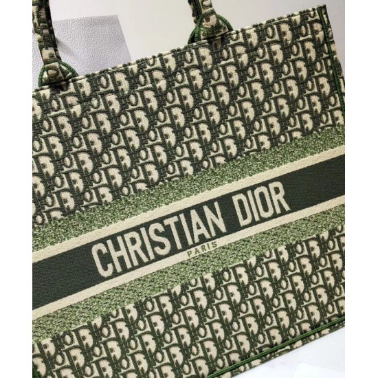 Replica Borse Christian Dior Book Tote M1286 verde