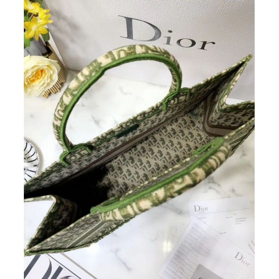 Replica Borse Christian Dior Book Tote M1286 verde