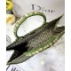 Replica Borse Christian Dior Book Tote M1286 verde