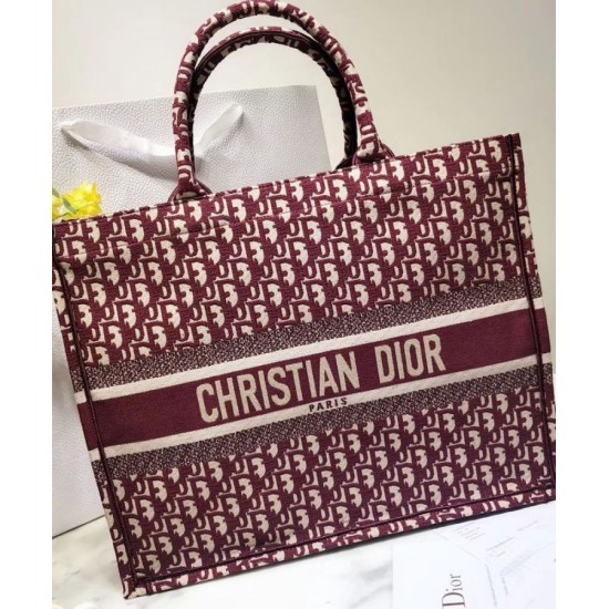 Replica Borse Christian Dior Book Tote M1286 rossa