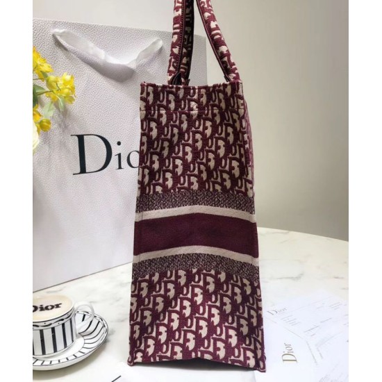 Replica Borse Christian Dior Book Tote M1286 rossa