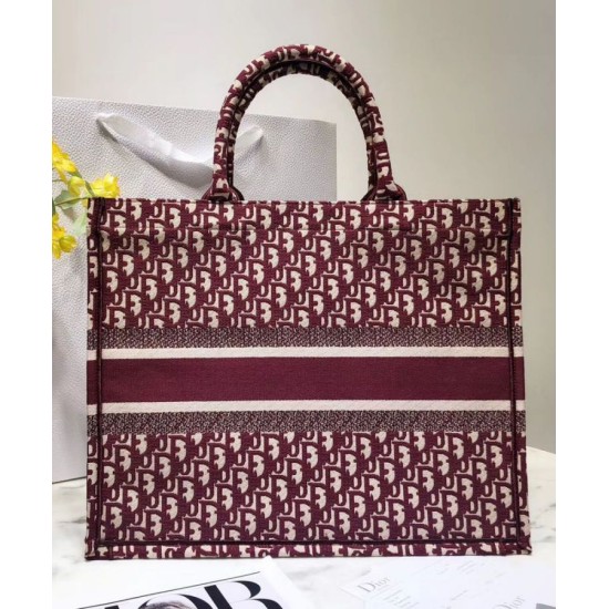 Replica Borse Christian Dior Book Tote M1286 rossa