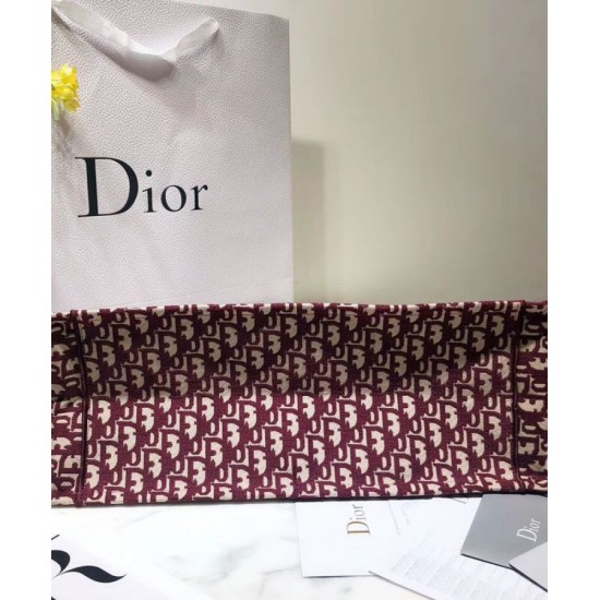 Replica Borse Christian Dior Book Tote M1286 rossa