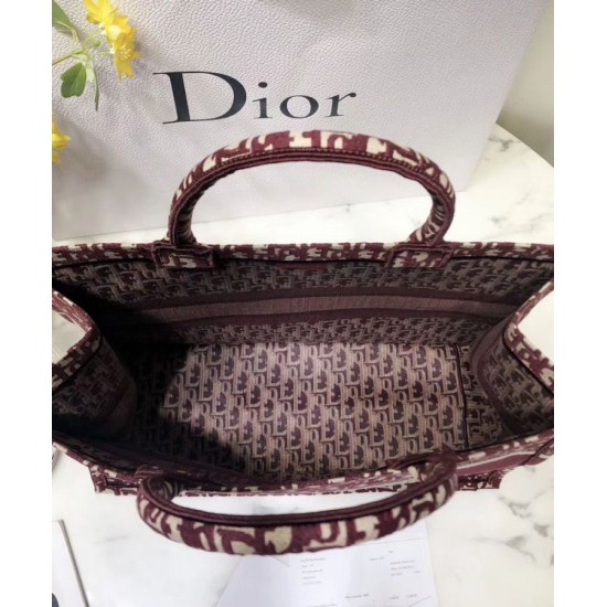 Replica Borse Christian Dior Book Tote M1286 rossa