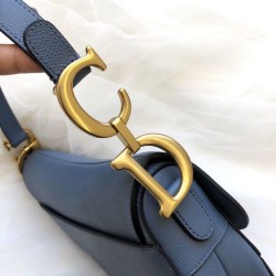 Borsa da Saddle Christian Dior M0446 Blu