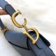Replica Borsa da Saddle Christian Dior M0446 Blu