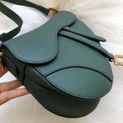 Borsa da Saddle Christian Dior M0446 Verde