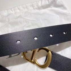 Cintura Saddle Christian Dior Nera