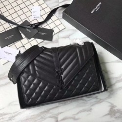 YSL Saint Laurent Busta media per buste nera