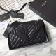 Replica YSL Saint Laurent Busta media per buste nera Replica YSL Saint Laurent Busta media per buste nera