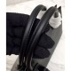 Replica Borsa a mano monocromatica Saffiano Prada nera Replica Borsa a mano monocromatica Saffiano Prada nera