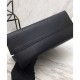 Replica Borsa a mano monocromatica Saffiano Prada nera Replica Borsa a mano monocromatica Saffiano Prada nera
