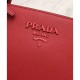 Replica Borsa a tracolla Prada Monochrome saffiano rossa Replica Borsa a tracolla Prada Monochrome saffiano rossa