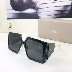 Occhiali da sole quadrati Dior Diorsolar S1u avorio Nero Occhiali da sole quadrati Dior Diorsolar S1u avorio Nero