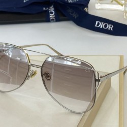 Occhiali da sole quadrati sfumati Dior stellaire Argento