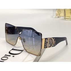 Occhiali da sole quadrati Dior Paeng Blu
