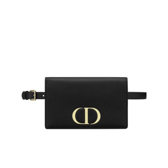 Replica Pochette 2 in 1 di vitello Montaigne Christian Dior 30 nera Replica Pochette 2 in 1 di vitello Montaigne Christian Dior 30 nera