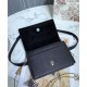 Replica Pochette 2 in 1 di vitello Montaigne Christian Dior 30 nera Replica Pochette 2 in 1 di vitello Montaigne Christian Dior 30 nera