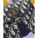 Replica Borsa Christian Dior Small Dior Bobby Blu scuro Replica Borsa Christian Dior Small Dior Bobby Blu scuro
