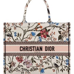 Christian Dior The Book Tote Bag Bianco