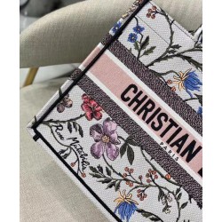 Tote per libri Christian Dior piccola Dior bianca