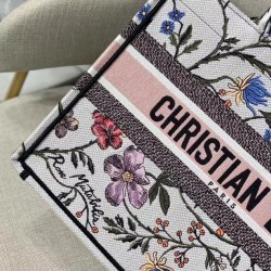 Tote per libri Christian Dior piccola Dior bianca