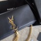 Replica YSL Saint Laurent Kate 99 con nappa di agnello nera