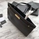 Replica Borsa a tracolla YSL Saint Laurent Medium Manhattan nera