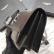 Replica Borsa YSL Saint Laurent Medium Sunset liscia nera argento Replica Borsa YSL Saint Laurent Medium Sunset liscia nera argento